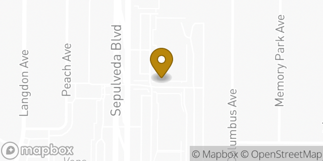 Map showing the location of Chipotle Mexican Grill in Mission Hills, CA 91345