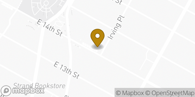 Map showing the location of Chipotle Mexican Grill in New York, NY 10003
