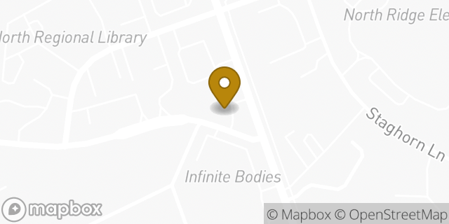 Map showing the location of Amazon Locker - Prophet in Raleigh, NC 27615
