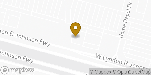 Map showing the location of Texas Roadhouse in Irving, TX 75063