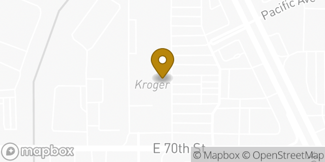 Map showing the location of Kroger in Shreveport, LA 71105