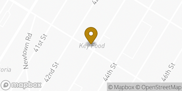 Map showing the location of Amazon Locker - Lukas in Astoria, NY 11103