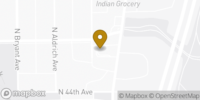 Map showing the location of McDonald's in Minneapolis, MN 55412