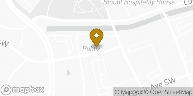 Map showing the location of Publix in Huntsville, AL 35801