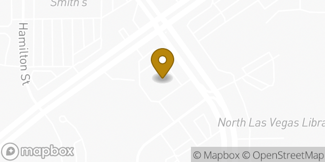 Map showing the location of Walgreens in North Las Vegas, NV 89030