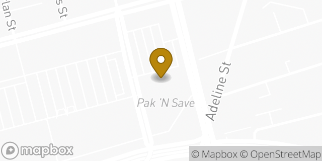 Map showing the location of Amazon Locker - Cyril in Emeryville, CA 94608