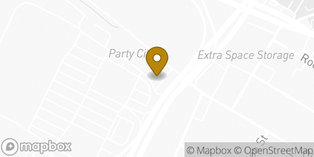 Map showing the location of Dunkin' in Jersey City, NJ 07304