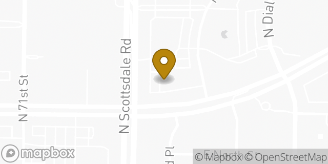 Map showing the location of Chipotle Mexican Grill in Scottsdale, AZ 85254