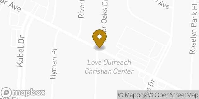 Map showing the location of AutoZone in New Orleans, LA 70131