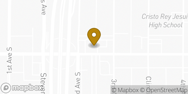 Map showing the location of McDonald's in Minneapolis, MN 55408