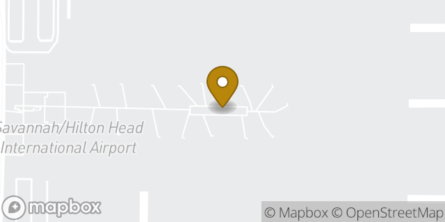 Map showing the location of Starbucks in Savannah, GA 31408