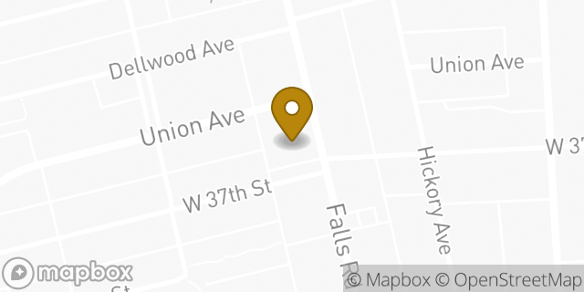 Map showing the location of Walgreens in Baltimore, MD 21211