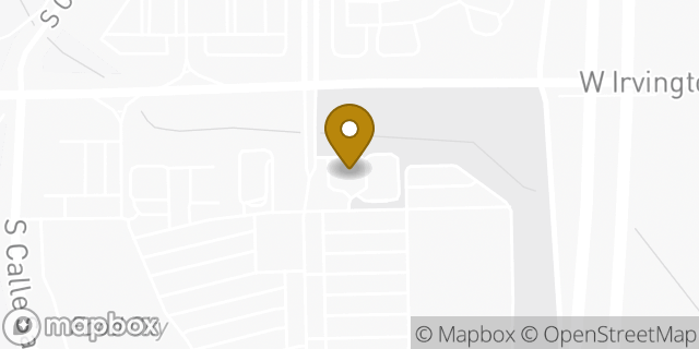 Map showing the location of ATM Speedway in Tucson, AZ 85714