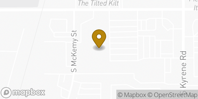 Map showing the location of The Home Depot in Tempe, AZ 85284