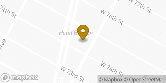 Map showing the location of Delta Sky360 Lounge - Beacon Theater in New York, NY 10023