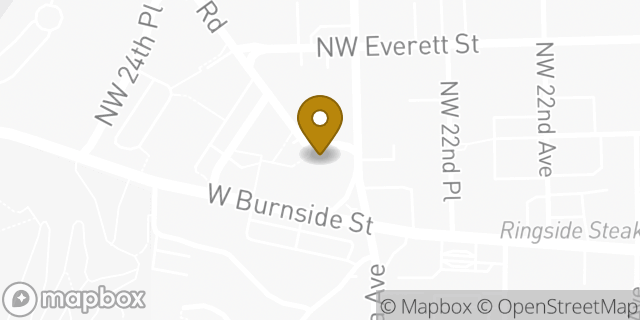 Map showing the location of Levi's Store in Portland, OR 97210