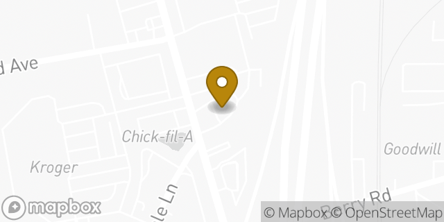 Map showing the location of Amazon Locker - Dart in Nashville, TN 37204