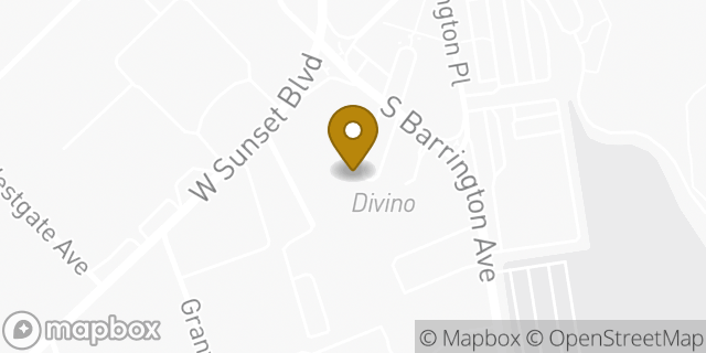 Map showing the location of Subway in Los Angeles, CA 90049