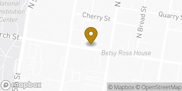 Map showing the location of Old City KinderCare in Philadelphia, PA 19106