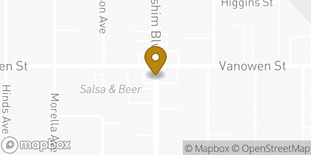 Map showing the location of North Hollywood - Lankershim HLE in North Hollywood, CA 91606