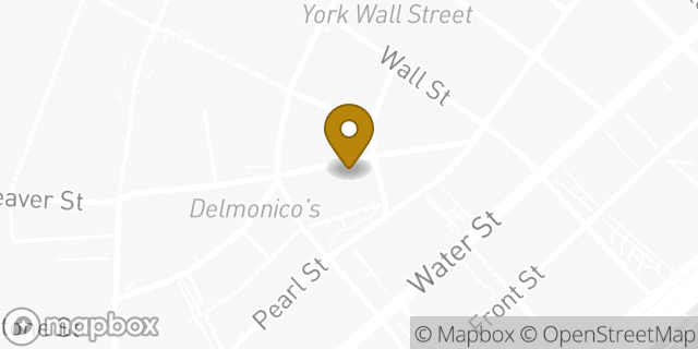 Map showing the location of The UPS Store in New York, NY 10004