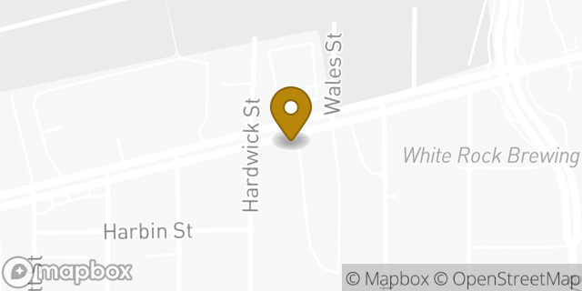 Map showing the location of Penske Truck Rental in Dallas, TX 75208