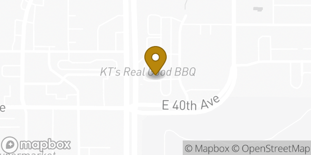 Map showing the location of Starbucks in Denver, CO 80216