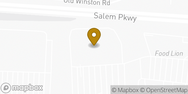 Map showing the location of Target in Kernersville, NC 27284
