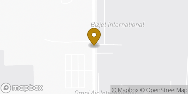 Map showing the location of Tulsa - Biz Jet (Private Flights Only) in Tulsa, OK 74115