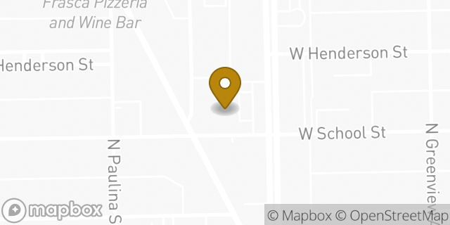 Map showing the location of Target in Chicago, IL 60657
