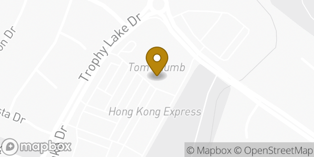 Map showing the location of Starbucks in Trophy Club, TX 76179