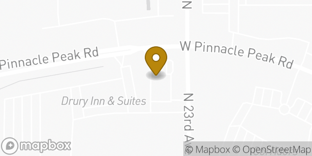 Map showing the location of Amazon Locker - Alesia in Phoenix, AZ 85027