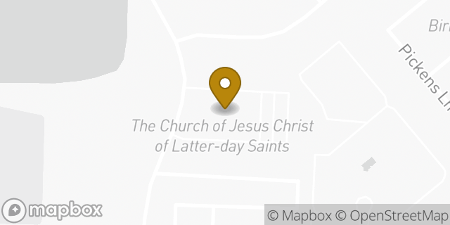 Map showing the location of The Church of Jesus Christ of Latter-day Saints in Wylie, TX 75098