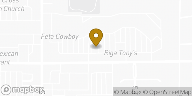 Map showing the location of Dunkin' in Tempe, AZ 85284