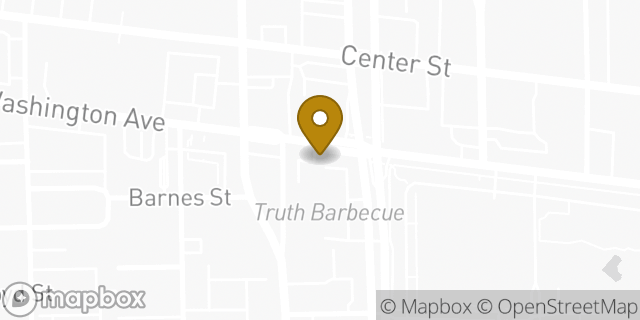 Map showing the location of Enterprise Rent-A-Car in Houston, TX 77007