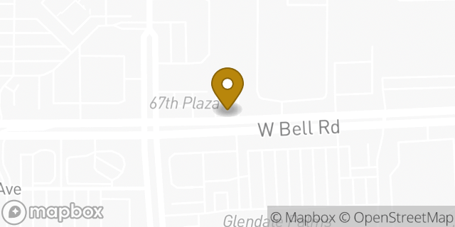 Map showing the location of Budget Truck Rental in Glendale, AZ 85308