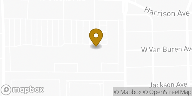 Map showing the location of Amazon Locker - Venancio in Las Vegas, NV 89106