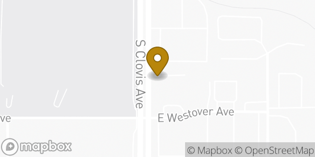 Map showing the location of Enterprise Rent-A-Car in Fresno, CA 93727