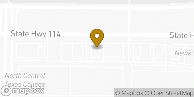 Map showing the location of Chipotle Mexican Grill in Fort Worth, TX 76177