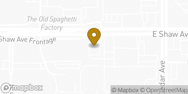 Map showing the location of McDonald's in Fresno, CA 93710