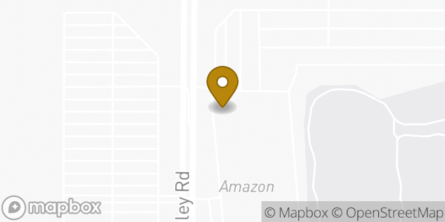 Map showing the location of Amazon Locker - Parkview in Mesa, AZ 85215