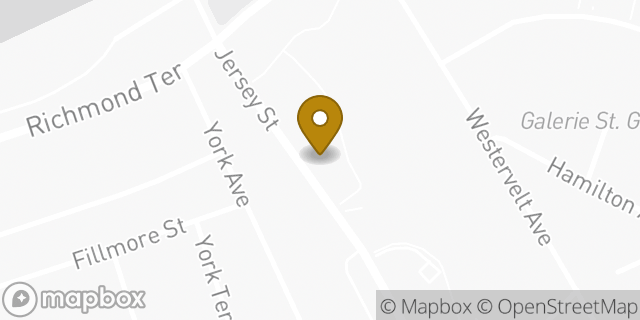 Map showing the location of Amazon Locker - Azma in Staten Island, NY 10301