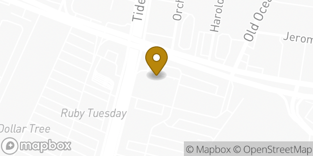 Map showing the location of The UPS Store in Norfolk, VA 23505