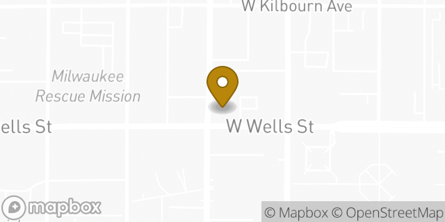 Map showing the location of ATM 7ELEVEN-FCTI in Milwaukee, WI 53233