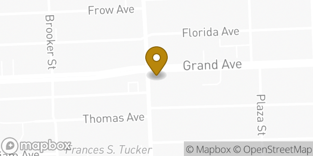 Map showing the location of The UPS Store in Miami, FL 33133