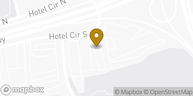 Map showing the location of Super 8 San Diego Hotel Circle in San Diego, CA 92108