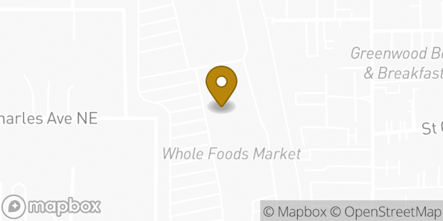 Map showing the location of Staples in Atlanta, GA 30308