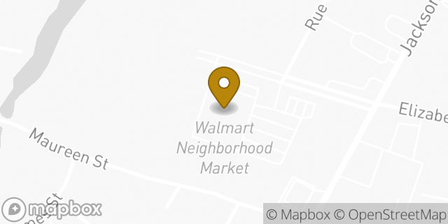 Map showing the location of Walmart Neighborhood Market in Alexandria, LA 71303