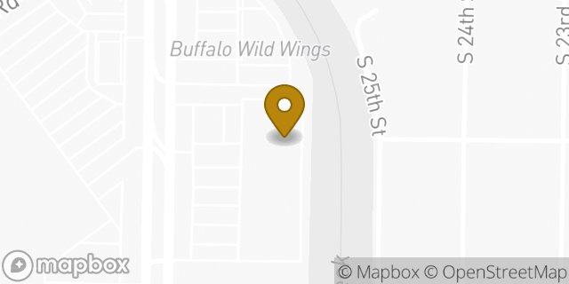 Map showing the location of AutoZone in Milwaukee, WI 53221