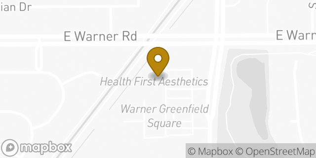 Map showing the location of Planet Fitness in Gilbert, AZ 85296
